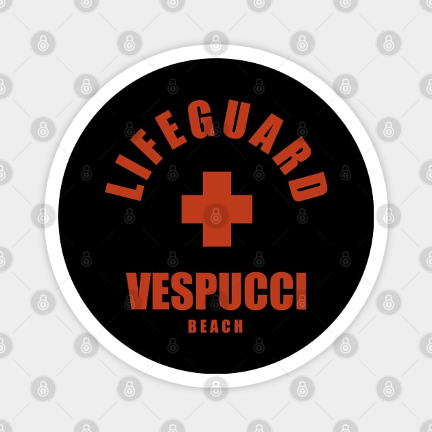 Lifeguard Beach Magnet by TheFlying6